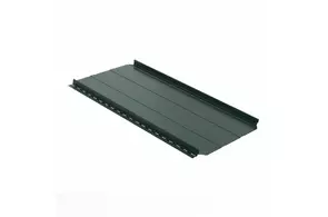 Фальцевые панели FalzLock Pro Двойная трапеция, 0,55, ПЭ, RAL 6005