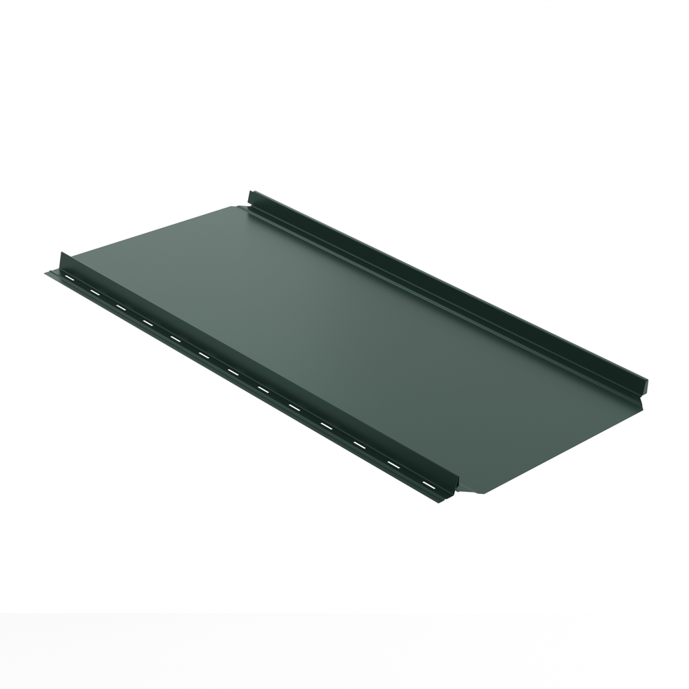 Фальцевые панели FalzLock Pro, 0,55, ПЭ, RAL 6005