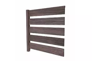 Секция забора LINERA 20х150, (3,15х2,5), Steelwood/Г, Тёмный дуб