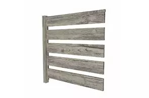 Секция забора LINERA 20х150, (2,8х2,5), Steelwood/Г, Пепельный дуб