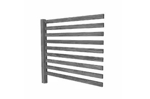 Секция забора LINERA 20х50, (2,325х2,5), Steelwood/Г, Серый дуб