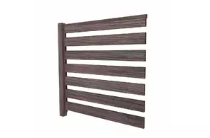 Секция забора LINERA 20х95, (1,08х2,5), Steelwood/Г, Тёмный дуб