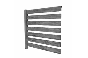 Секция забора LINERA 20х95, (1,2х2,5), Steelwood/Г, Серый дуб