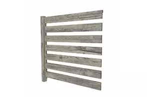 Секция забора LINERA 20х95, (1,32х2,5), Steelwood/Г, Пепельный дуб