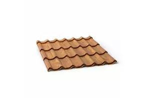 Металлочерепица Classic, 0,45, SW/SW, Золотой дуб