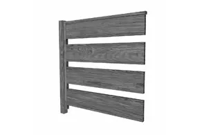 Секция забора RANCHEZ 30х190, (1,935х2,5), Steelwood/Г, Серый дуб
