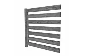 Секция забора RANCHEZ 30х90, (2,99х2,5), Steelwood/Г, Серый дуб
